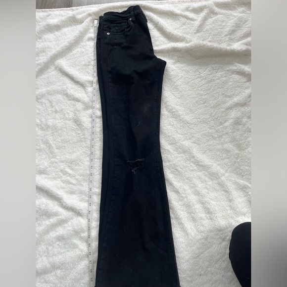 Aeropostale black flare jeans - Picture 2 of 2